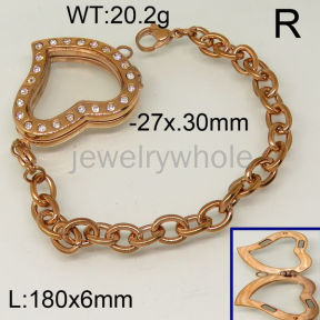 SS Bracelets  TB600196vhov-367