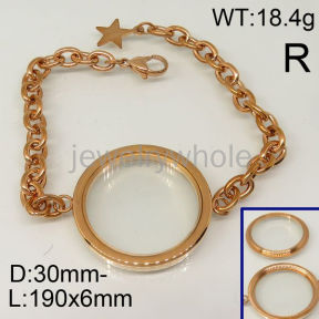 SS Bracelets  TB600202vhmv-367