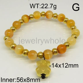 SS Bear Bracelets  TB600265bhva-308