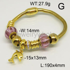 SS Bracelets  TB600306vhmv-450