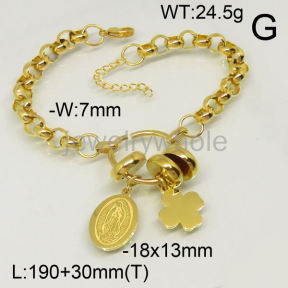 SS Bracelets  TB600432vhmv-377