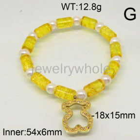 SS Bear Bracelets  TB600464ablb-434