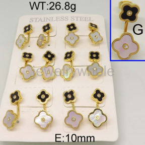 SS Earrings  TE300145bnob-617