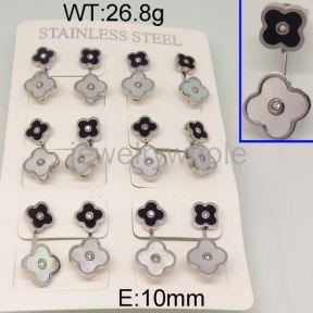 SS Earrings  TE300146bnib-617