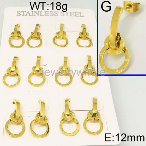 SS Earrings  TE300157bmmb-617