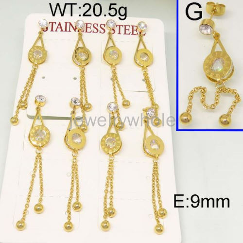 SS Earrings  TE300164akoa-617