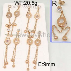 SS Earrings  TE300165akoa-617