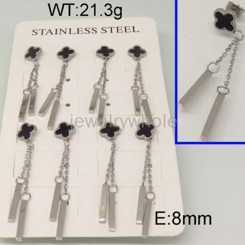 SS Earrings  TE300169bkab-602