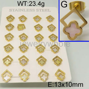 SS Earrings  TE300170hbob-602