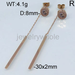 SS Earrings  TE300180bhva-440