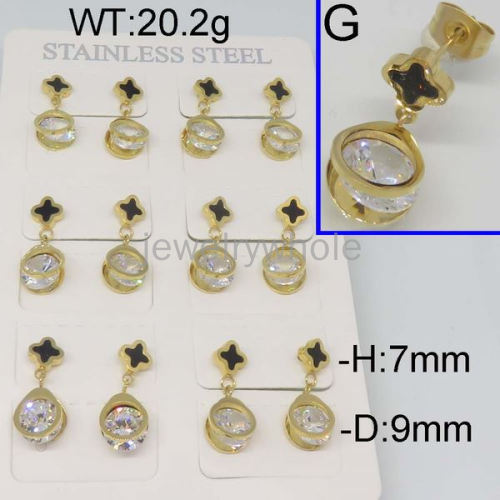 SS Earrings  TE300312bmmb-617