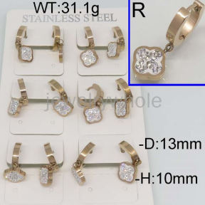 SS Earrings  TE300333bmmb-617