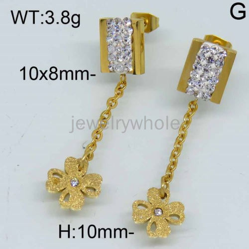 SS Earrings  TE300550vbnl-350