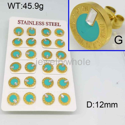 SS Earrings  TE300565bokb-488