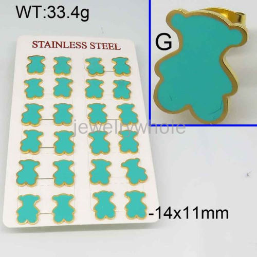 SS Earrings  TE300578bokb-488