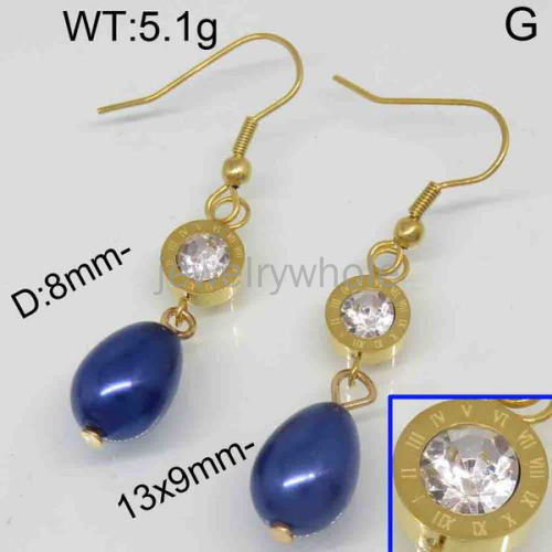 SS Earrings  TE300610bbov-212