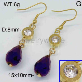 SS Earrings  TE300631bbov-212