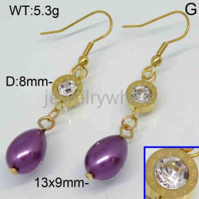 SS Earrings  TE300632bbov-212