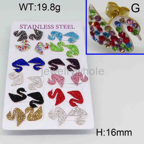 SS Earrings  TE300696akia-470