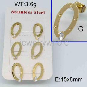 SS Earrings  TE300700ahlv-434