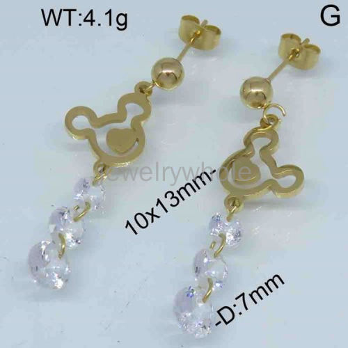 SS Earrings  TE300718aajo-450