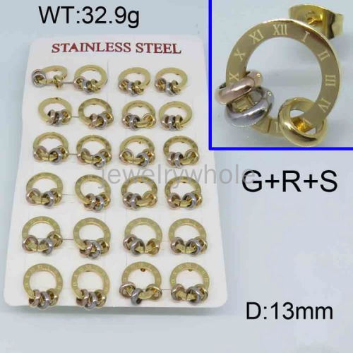 SS Earrings  TE300755hbob-488