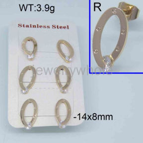 SS Earrings  TE300760vhml-434