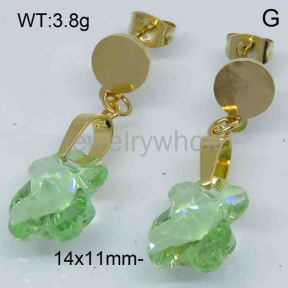 SS Bear Earrings  TE300861aajo-450