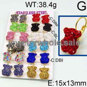 SS Earrings  TE400126alka-470