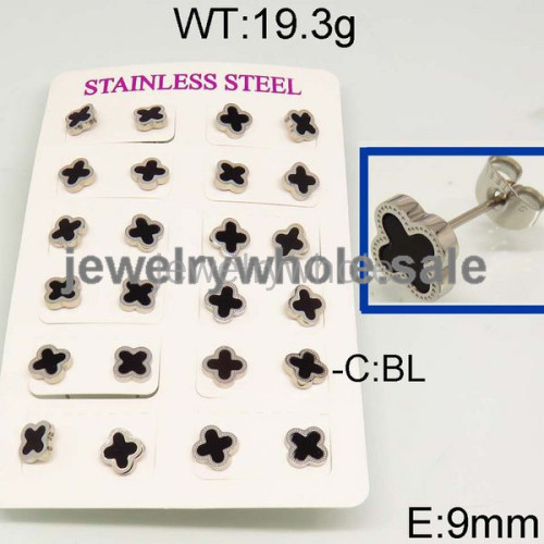 SS Earrings  TE400139bpvb-499