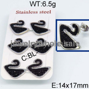 SS Earrings  TE400165bika-434