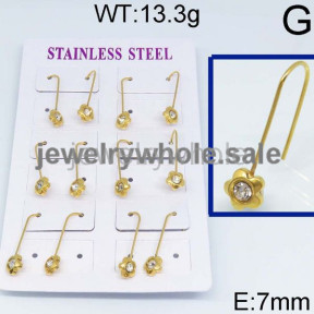 SS Earrings  TE400168bika-414