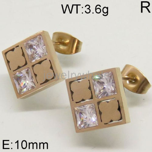 SS Earrings  TE400225vbpb-493