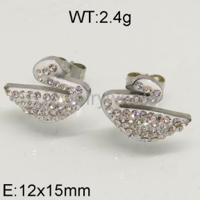 SS Earrings  TE400241ablb-493