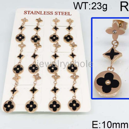 SS Earrings  TE400255bnob-328