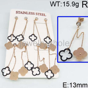 SS Earrings  TE400256bkab-328