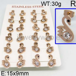 SS Earrings  TE400260bokb-328