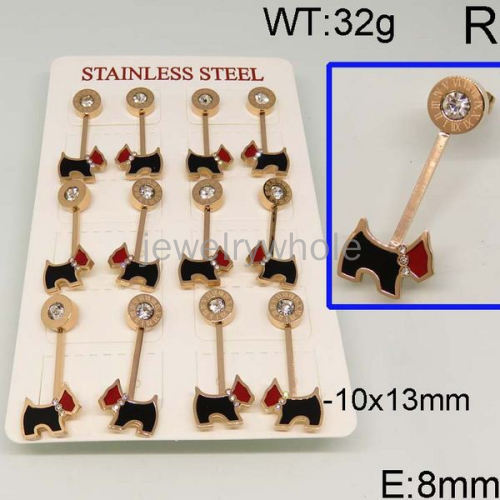 SS Earrings  TE400303bnib-328