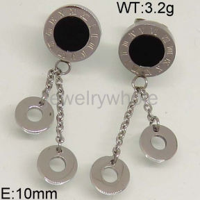 SS Earrings  TE400370bhia-466