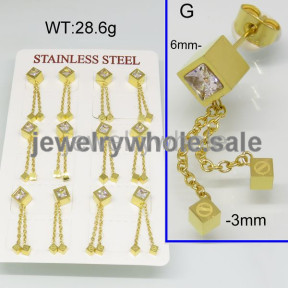 SS Earrings  TE500035vnia-499