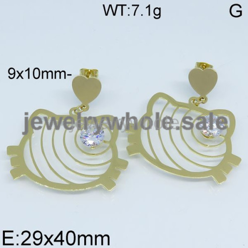 SS Earrings  TE500083aakl-450