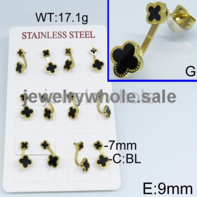 SS Earrings  TE500093bmmb-488