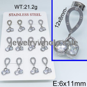 SS Earrings  TE500105alka-488