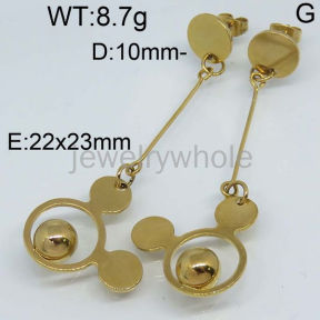 SS Earrings  TE500150vbmb-013