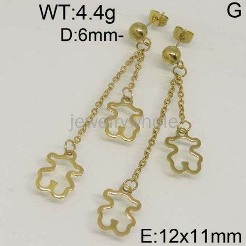 SS Earrings  TE500160ablb-463