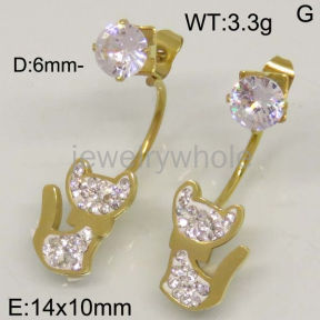 SS Earrings  TE500167vbnb-363