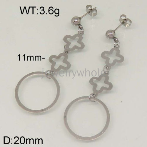 SS Earrings  TE500220vbmb-610