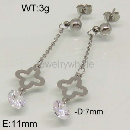 SS Earrings  TE500259vbmb-610