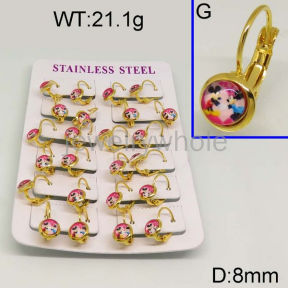 SS Earrings  TE500281akma-450