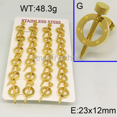 SS Earrings  TE500403bpmb-650